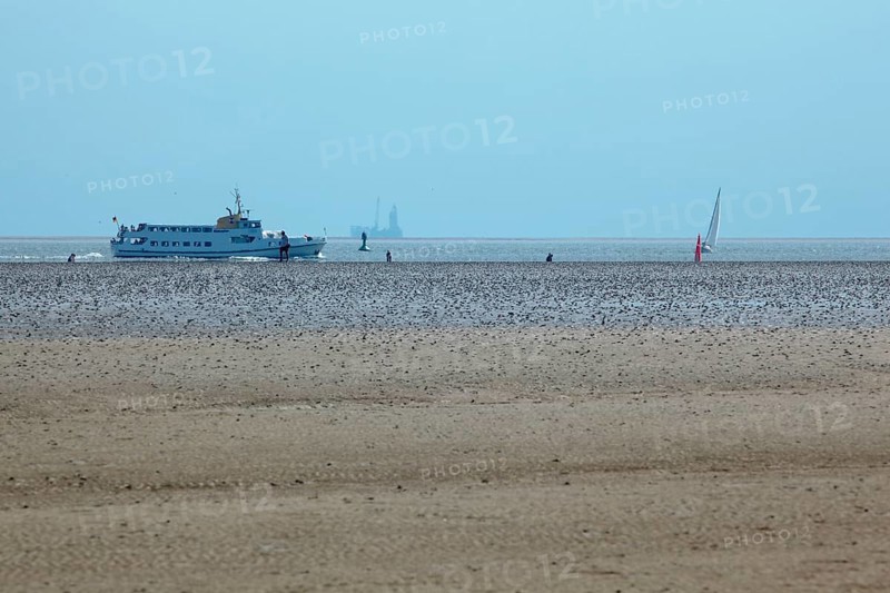 Wadden Sea in the North Sea
