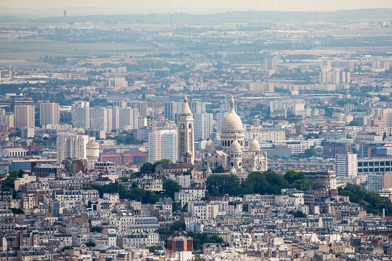 Basilica Sacre-Coeur on Montmartre