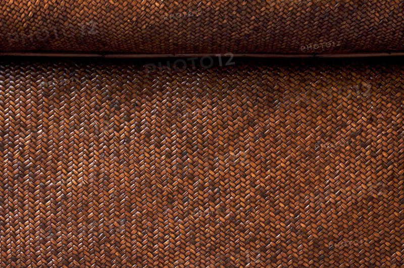 Rattan weave background macro image