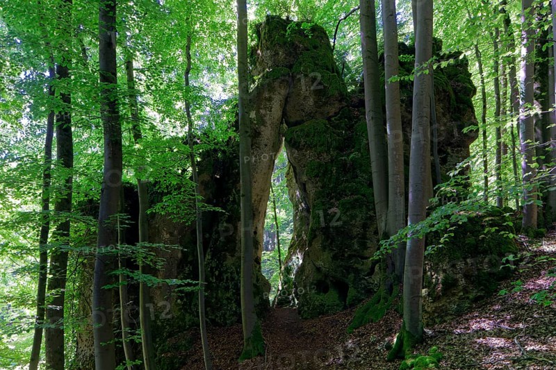 Stony rock gate passage cave