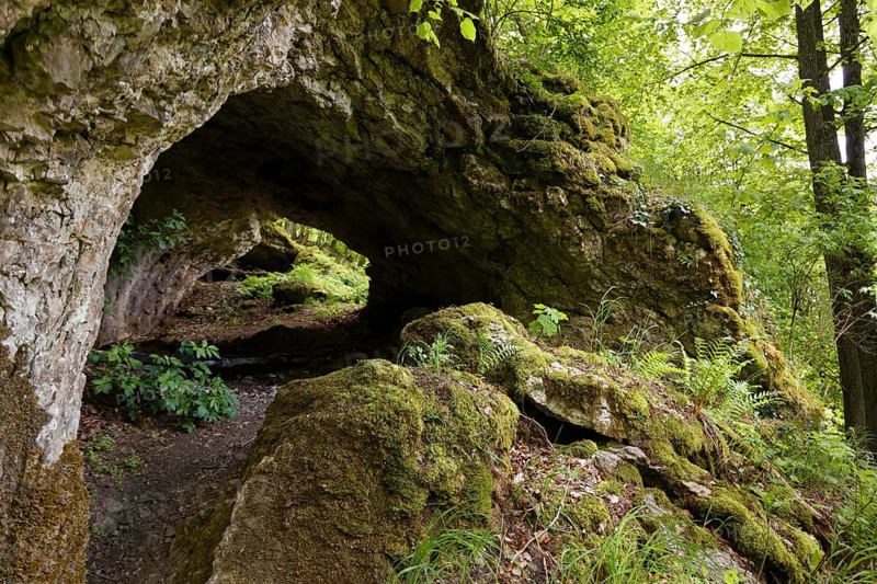 Passage cave at the Kuehstein