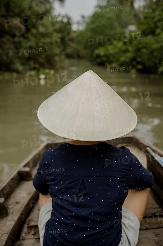 Boat trip on the Mekong Delta