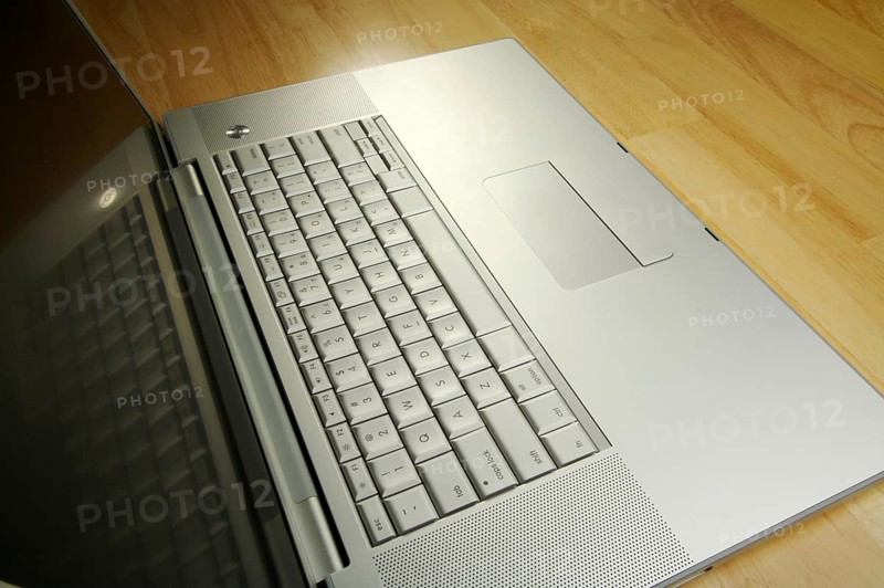 Angled laptop image on desk