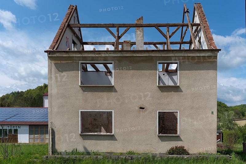 Gutted residential house directly on the B14