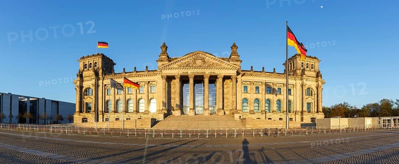 Reichstag Bundestag Government Parliament Reichstag Building Panorama in Berlin