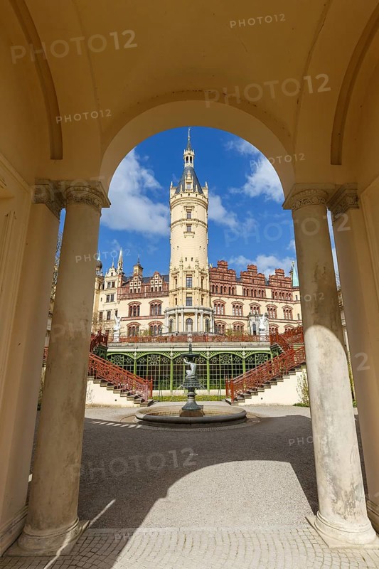 Schwerin Palace Orangery Landtag Government Parliament Mecklenburg-Vorpommern in Schwerin