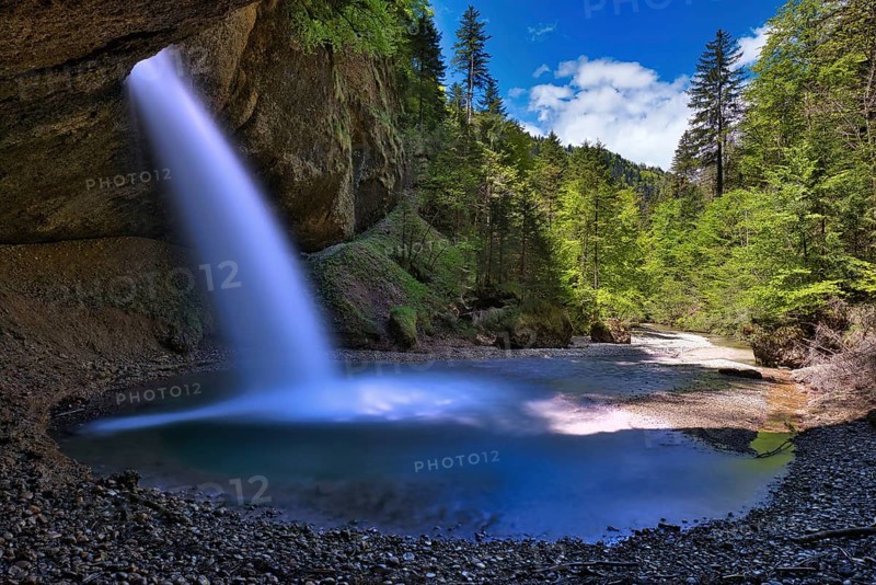 Waterfall in the Toesstal