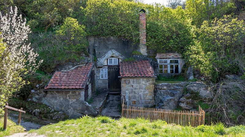Historic cave dwelling