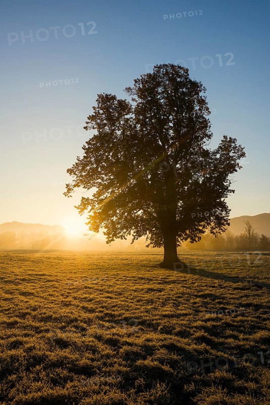 Tree with landscape