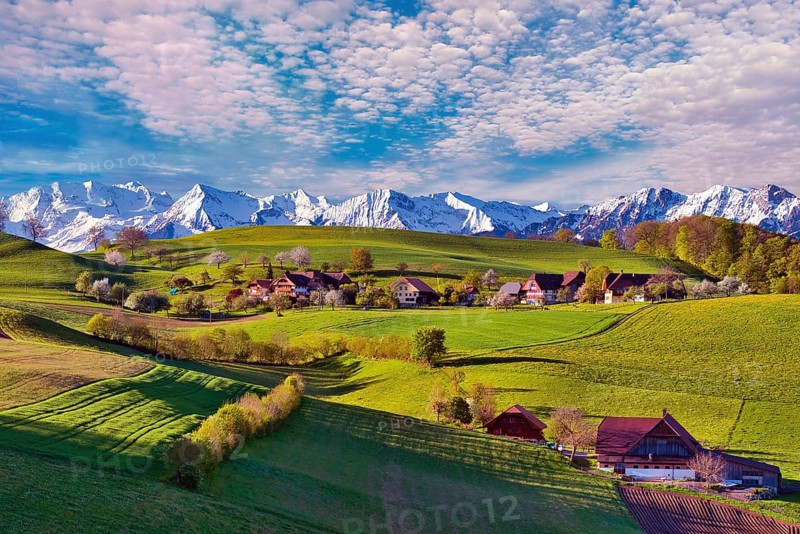 Farmhouses near Belpberg