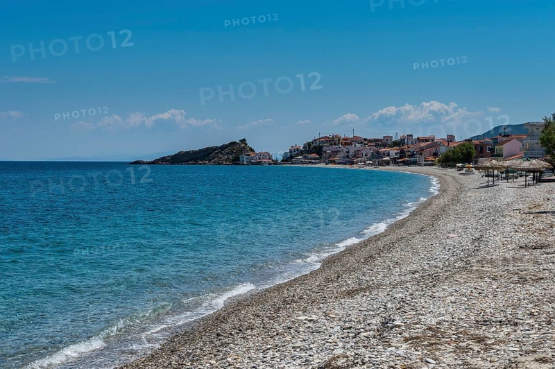Pebble beach of Kokkari