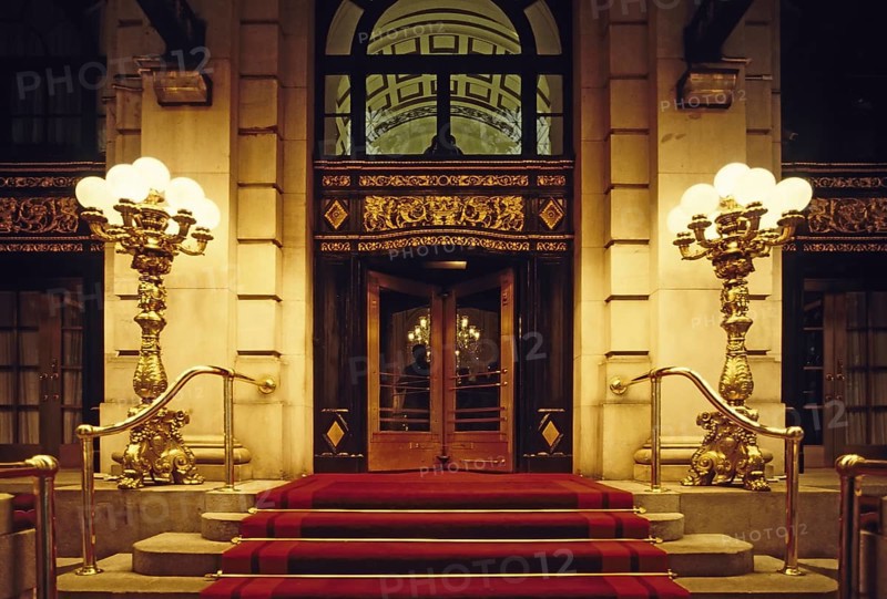 Entrance to The Plaza, 5th Avenue New York City