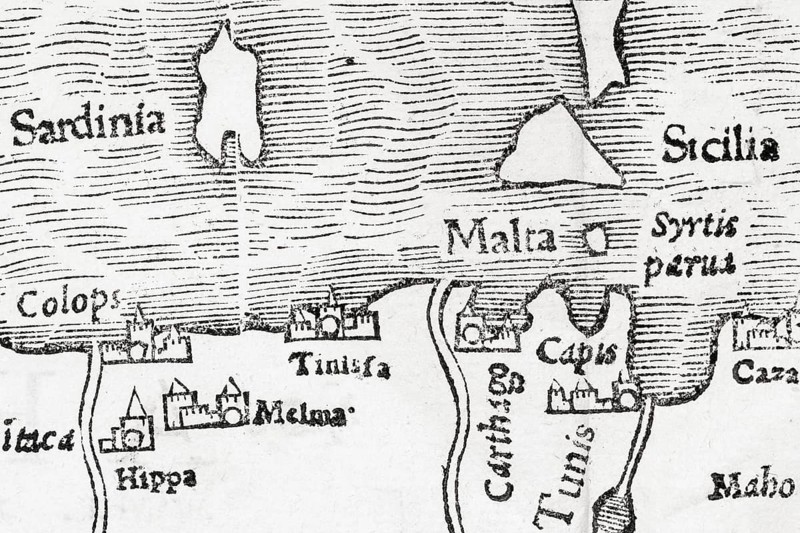 North Africa with Sardinia and Malta