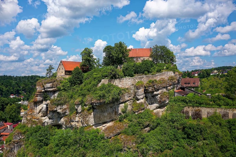 Pottenstein Castle with castle museum