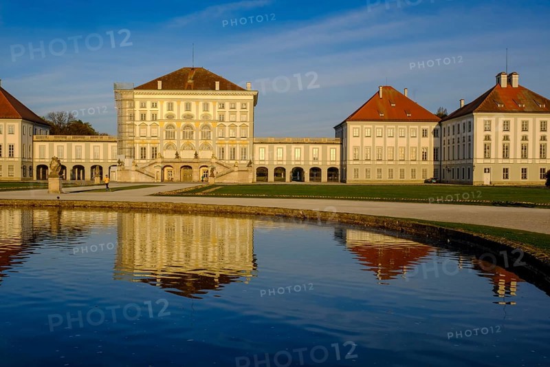 Morning atmosphere at Nymphenburg Palace
