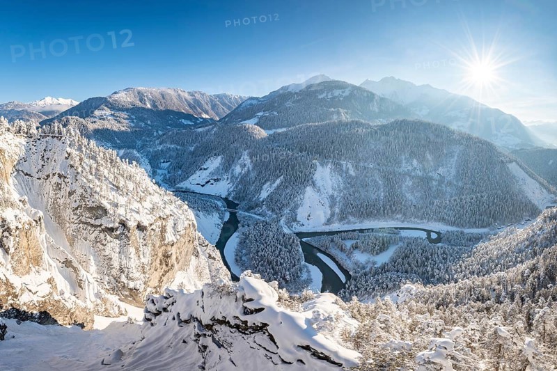 Ruinaulta or Rhine Gorge