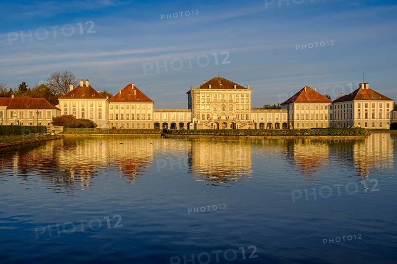 Morning atmosphere at Nymphenburg Palace