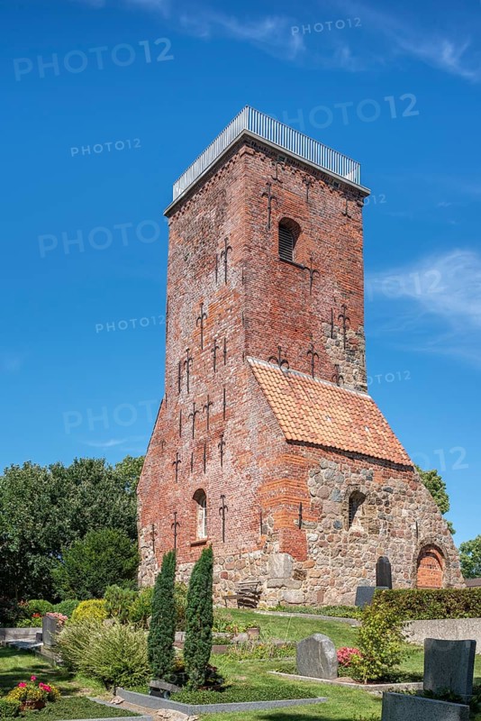 Ox tower as remnant of the former medieval church