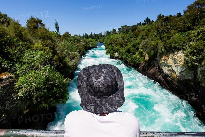 Guy at Huka Falls