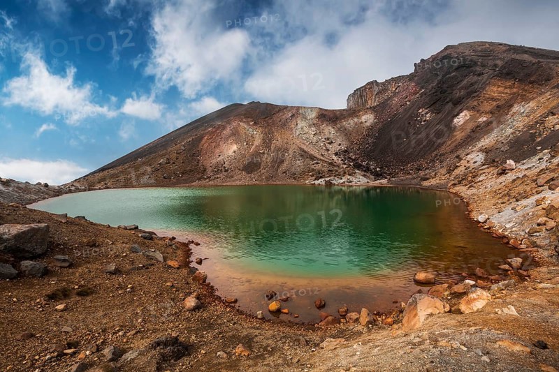 Volcanic lake