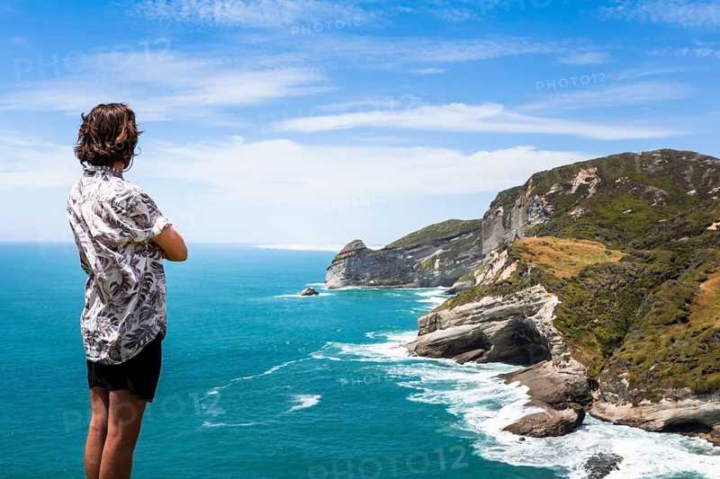 Guy at a cliff