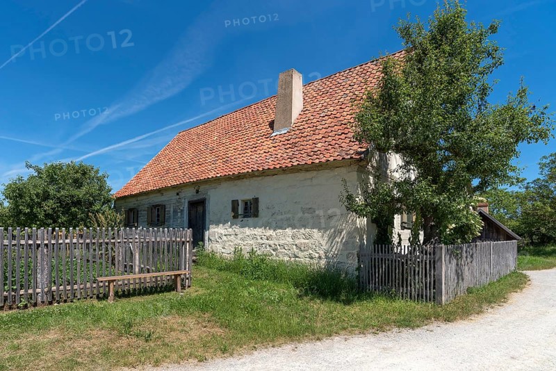 Historic farmhouse with farm garden built 1711