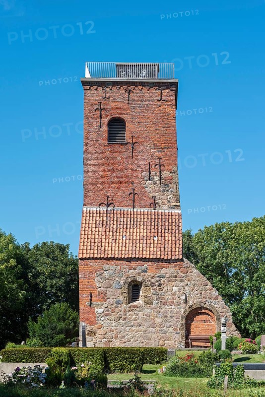 Ox tower as remnant of the former medieval church