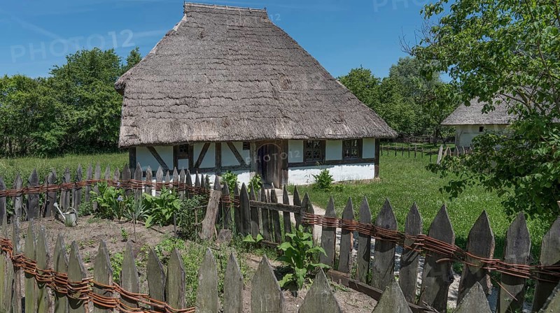 Swedish house with cottage garden