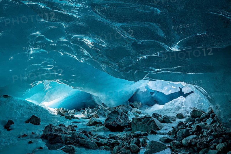 Glacier cave