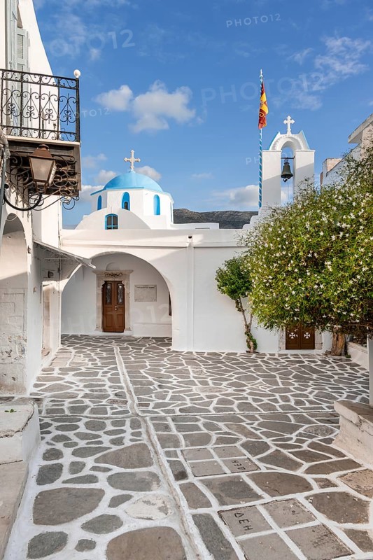 Church Î Î±Î¼Î¼Î­Î³Î¹ÏƒÏ„Ï‰Î½ Î¤Î±Î¾Î¹Î±ÏÏ‡ÏŽÎ½ Blue and White Greek Orthodox Church Î™ÎµÏÏŒÏ‚ ÎÎ±ÏŒÏ‚ Î–Ï‰Î¿Î´ÏŒÏ‡Î¿Ï… Î Î·Î³Î®Ï‚