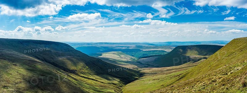 View on Brecon Beacons National Park