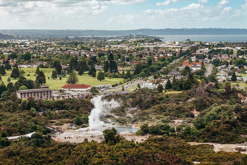 Geothermal area