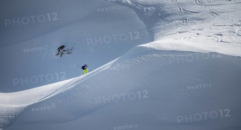 Tourers at a snowdrift