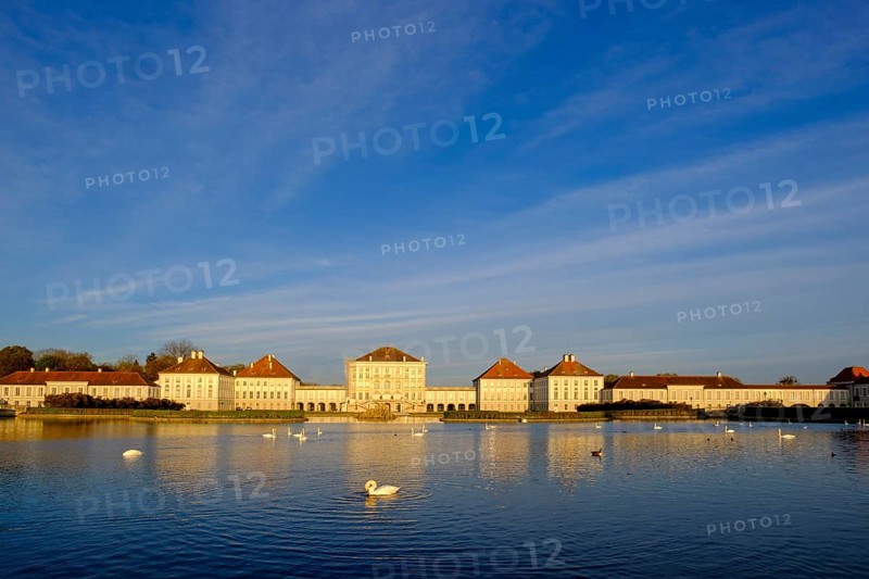 Morning atmosphere at Nymphenburg Palace