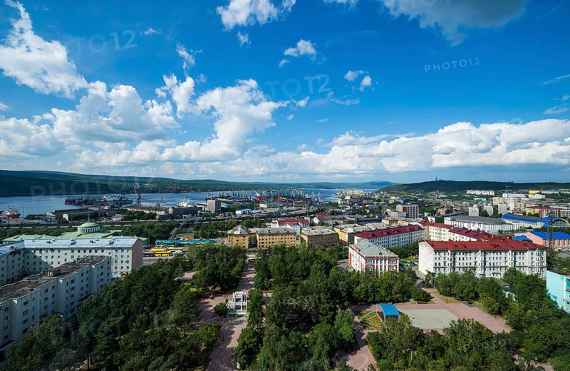 Overlook over Murmansk