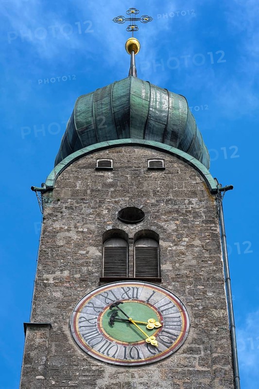 Tower with tower clock