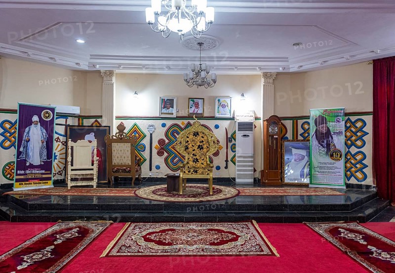 Throne room in the EmirÂ´s palace