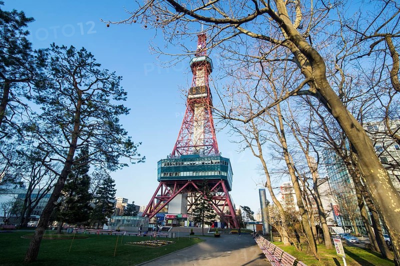 TV tower in downtown Sapporo