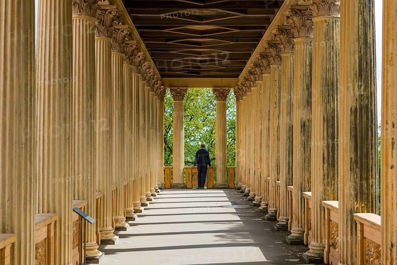 Colonnades at the Belvedere on the Pfingstberg