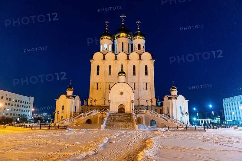 Orthodox church of the Trinity in Magadan