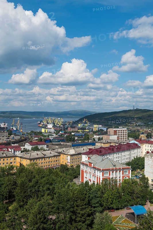 Overlook over Murmansk