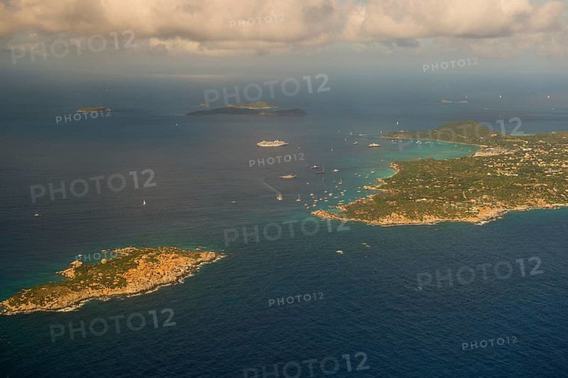Aerial of Virgin Gorda