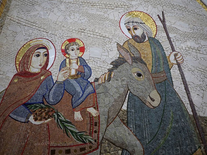 Mosaic in the Basilica of San Pio di Pietrelcina