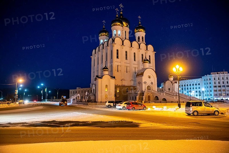 Orthodox church of the Trinity in Magadan