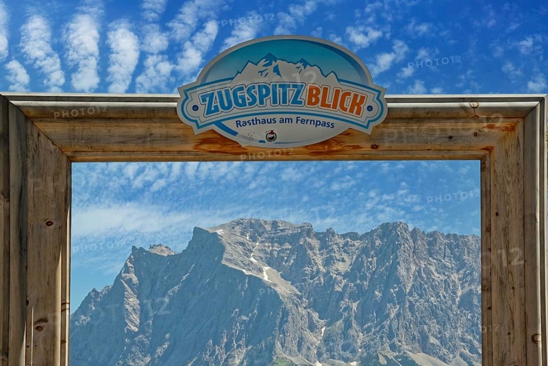 Zugspitzblick at the Fernpass