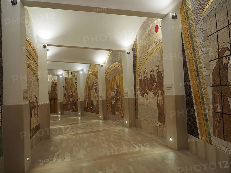 Mosaics in the Basilica of San Pio di Pietrelcina