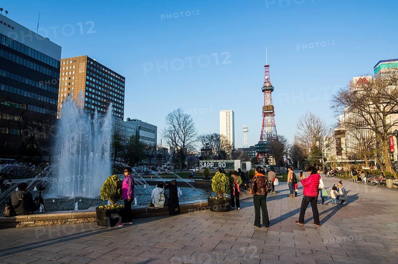 TV tower in downtown Sapporo