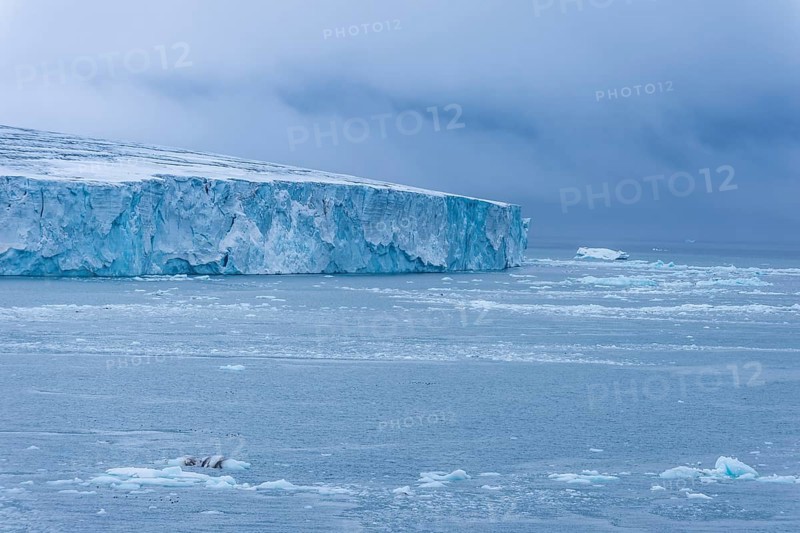Very huge glacier on Mc Clintok or Klintok Island
