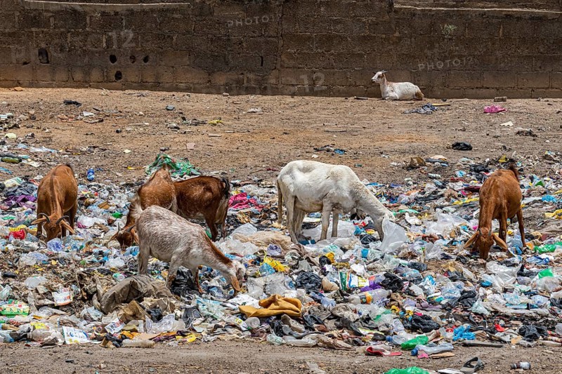 Rubbish on the streets of Bauchi