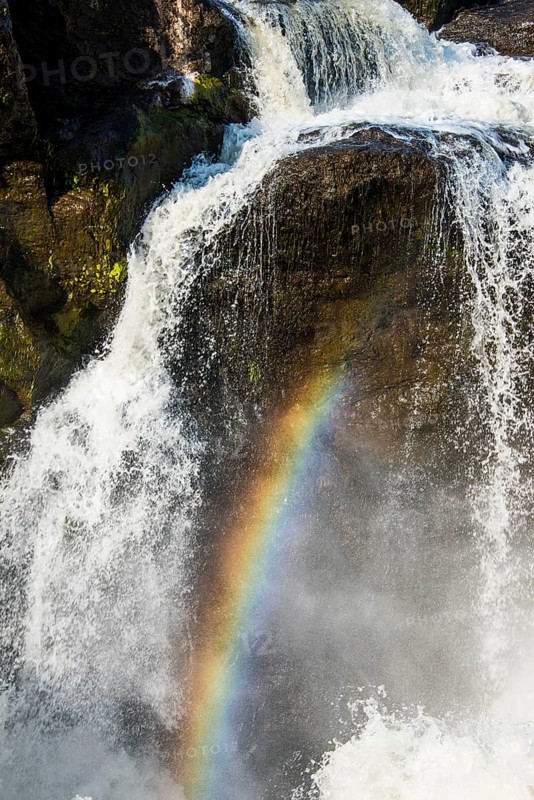 Rainbow in the Murchison Falls